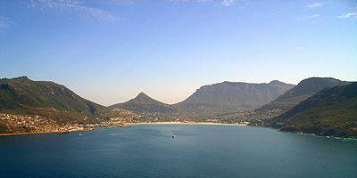 Hout Bay in der Nähe von Kapstadt