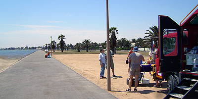 Walvis Bay in Namibia