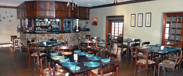 Restaurant der Misty Mountain Lodge
