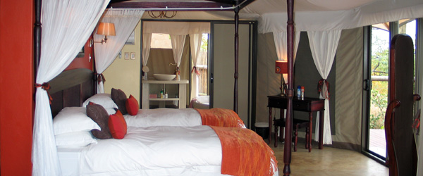 Das Elephant Camp in Victoria Falls