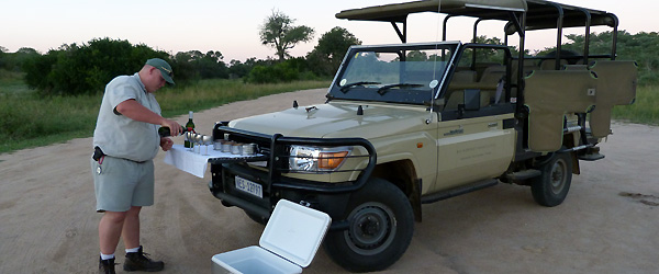 Der perfekte Platz für einen Sundowner im Krüger Nationalpark