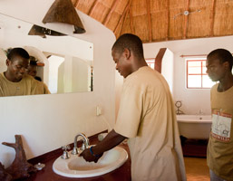 Badezimmer von Kafunta