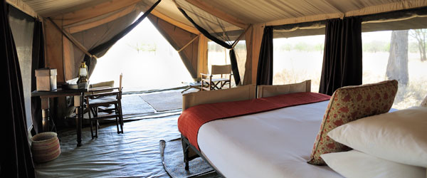 Zelt im Olakira Camp © Foto: Marco Penzel | Outback Africa Erlebnisreisen