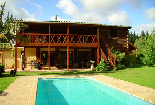 Der Pool des Knysna In zur Adventszeit 2008
