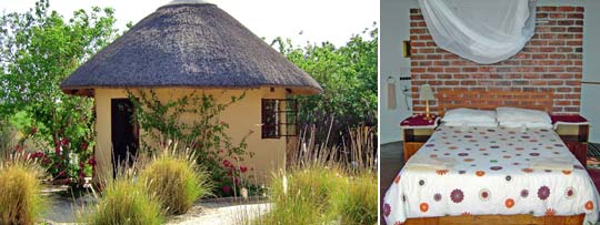 Chalet der Marina's Lodge, Maun | © Foto: Jens Döring, Outback Africa Erlebnisreisen