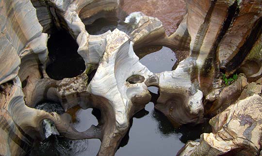 Die Fels-Auswaschungen Bourke's Luck Potholes © Foto: Jens Döring - Outback Africa Erlebnisreisen