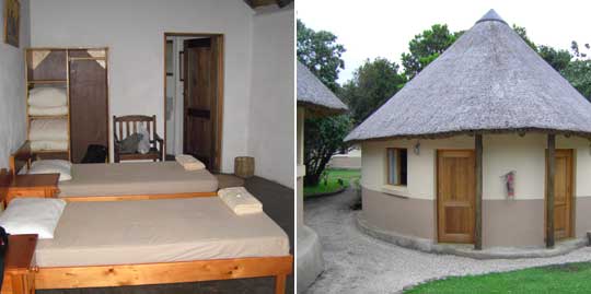 Zimmer und Chalets des Drifters Wild Coast In © Foto: Jens Döring