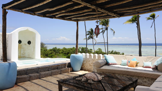 Auf der privaten Dachterrasse des Matemwe Retreat, Sansibar © Foto: Marco Penzel | Outback Africa Erlebnisreisen