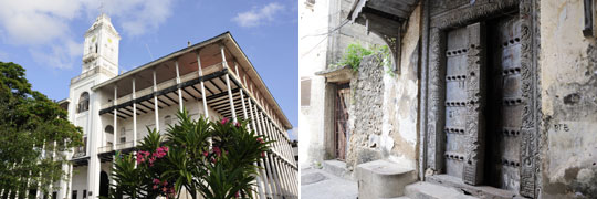 Haus der Wunder und historische Tür in der Stone Town von Sansibar © Fotos: Marco Penzel | Outback Africa Erlebnisreisen
