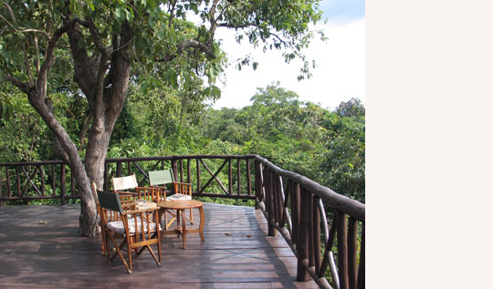 Vuma Hills, Aussichtsdeck © Foto: Svenja Penzel | Outback Africa Erlebnisreisen Vuma Hills, Aussichtsdeck © Foto: Svenja Penzel | Outback Africa Erlebnisreisen