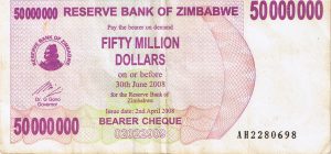 Simbabwe-Dollar