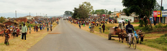 Straße bei Dedza, Malawi © Fotos: Marco Penzel | Outback Africa Erlebnisreisen