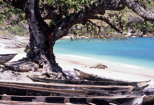 In der Bucht von Evatra (Madagaskar)