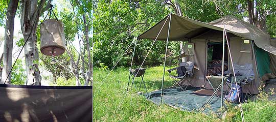 Mobile Camping mit Letaka Safaris in Botswana. | © Foto: Ulrike Pârvu / Outback Africa Erlebnisreisen