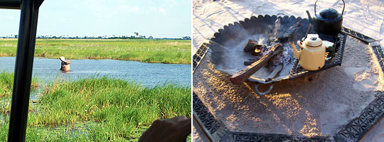 Selinda Camp in der Linyanti-Region, Botswana © Fotos: Ulrike Parvû