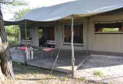 Pioneers Camp, Zeltchalet © Foto: Ulrike Pârvu | Outback Africa Erlebnisreisen