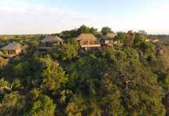 Angama Mara, Luftansicht © Foto: Angama Mara
