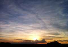 Sonnenaufgang an der Onjala Lodge © Foto: Doreen Schütze | Outback Africa