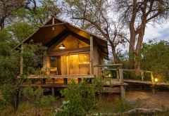 Little Sable, Zeltchalet in der Morgendämmerung © Foto: Marco Penzel | Outback Africa