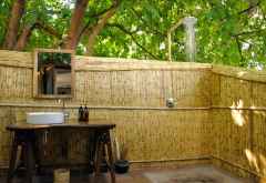 Mchenja Bush Camp, Badezimmer. &copy; Foto: Marco Penzel | Outback Africa