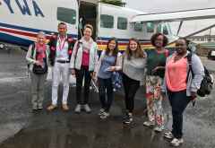 Reisegruppe am Wilson Airport, Nairobi &copy; Foto: Svenja Penzel | Outback Africa