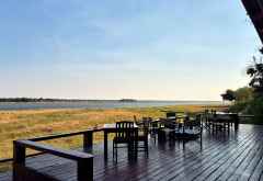 Terrasse der Royal Zambezi Lodge, Sambia © Foto: Ulrike Pârvu | Outback Africa Erlebnisreisen