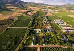 Babylonstoren Farm Hotel, Luftaufnahme &copy; Foto: Babylonstoren Farm Hotel