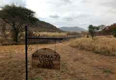 Mkomazi View Camp, Eingangsschild &copy; Foto: Svenja Penzel | Outback Africa