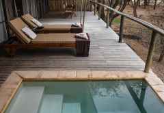 Anabezi, Terrasse mit eigenem Plunge-Pool &copy; Foto: Marco Penzel | Outback Africa