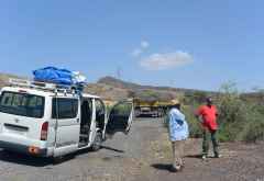 Pause am Straßenrand auf dem Weg zum Awash Nationalpark, Äthiopien © Foto: René Schmidt | Outback Africa