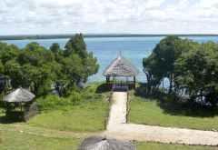 Temple Point Resort, Pavillion mit Blick auf den Mida Creek © Foto: Susanne Schlesinger | Outback Africa