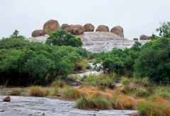 Steinkugeln am Grab von Cecil Rhodes, Matopos Nationalpark &copy; Foto: René Schmidt | Outback Africa
