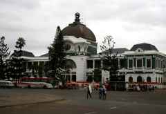 Das berühmte Bahnhofsgebäude in Maputo, Mosambik © Foto: Doreen Schütze | Outback Africa