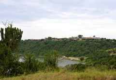 Mweya Lodge am Kazinga-Kanal, Bootsanlegestelle © Foto: Svenja Penzel | Outback Africa