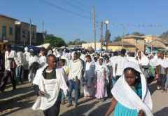 Pilger zum Hidar Zion Fest, Axum &copy; Foto: René Schmidt | Outback Africa