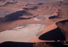 Das Dead Vlei von oben &copy; Foto: Doreen Schütze | Outback Africa