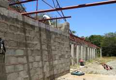 Usa River Rehabilitation Center, Baustelle für neue Schule &copy; Foto: S.Schlesinger | Outback Africa