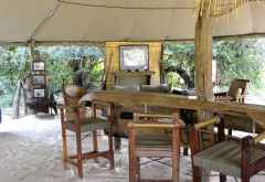 Pioneers Camp, Bar, Zambezi Nationalpark © Foto: Ulrike Pârvu | Outback Africa