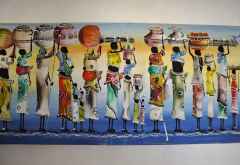 Chintheche Inn, Farbenfroher Wandbehang im Zimmer &copy; Foto: Svenja Penzel | Outback Africa