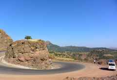 Kurvige Straßen im Semien-Gebirge, Äthiopien &copy; Foto: René Schmidt | Outback Africa