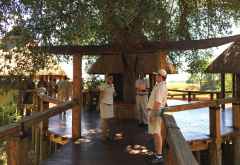 Begrüßung im Camp Okavango &copy; Foto: Svenja Penzel | Outback Africa