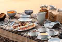 Frühstück im Mwaleshi Camp &copy; Foto: Marco Penzel | Outback Africa