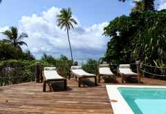 Matemwe Beach House, Poolbereich &copy; Foto: Angelika Krüger | Outback Africa