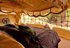 Schlafzimmer im Chongwe House, Lower Zambezi © Foto: Ulrike Pârvu | Outback Africa Erlebnisreisen