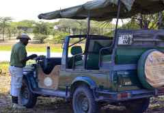 Selous Game Reserve, offenes Pirschfahrzeug &copy; Foto: Ulrike Pârvu | Outback Africa