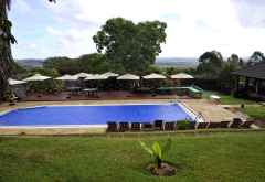 Aberdare Country Club, Poolbereich &copy; Foto: Svenja Penzel | Outback Africa
