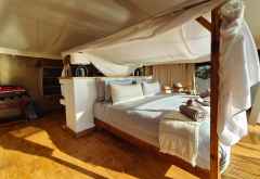 Innenansicht Zelt, Kuthengo Camp, Liwonde Nationalpark, Malawi &copy; Foto: Ulrike Pârvu | Outback Africa Erlebnisreisen