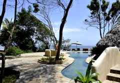 Einer von drei Pools, Chale Island Resort &copy; Foto: Svenja Penzel | Outback Africa