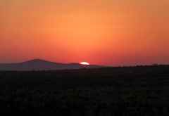Black Rhino Lodge, Sonnenuntergang &copy; Foto: Jens Doering | Outback Africa