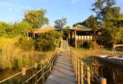 Duma Tau, Hauptzelt &copy; Foto: Ulrike Pârvu | Outback Africa